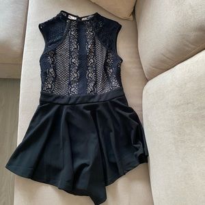 NWOT Fashion Nova Crochet/Lace Romper